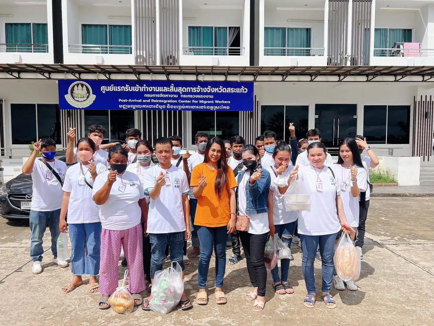 Visa stamping for Cambodian MOU workers