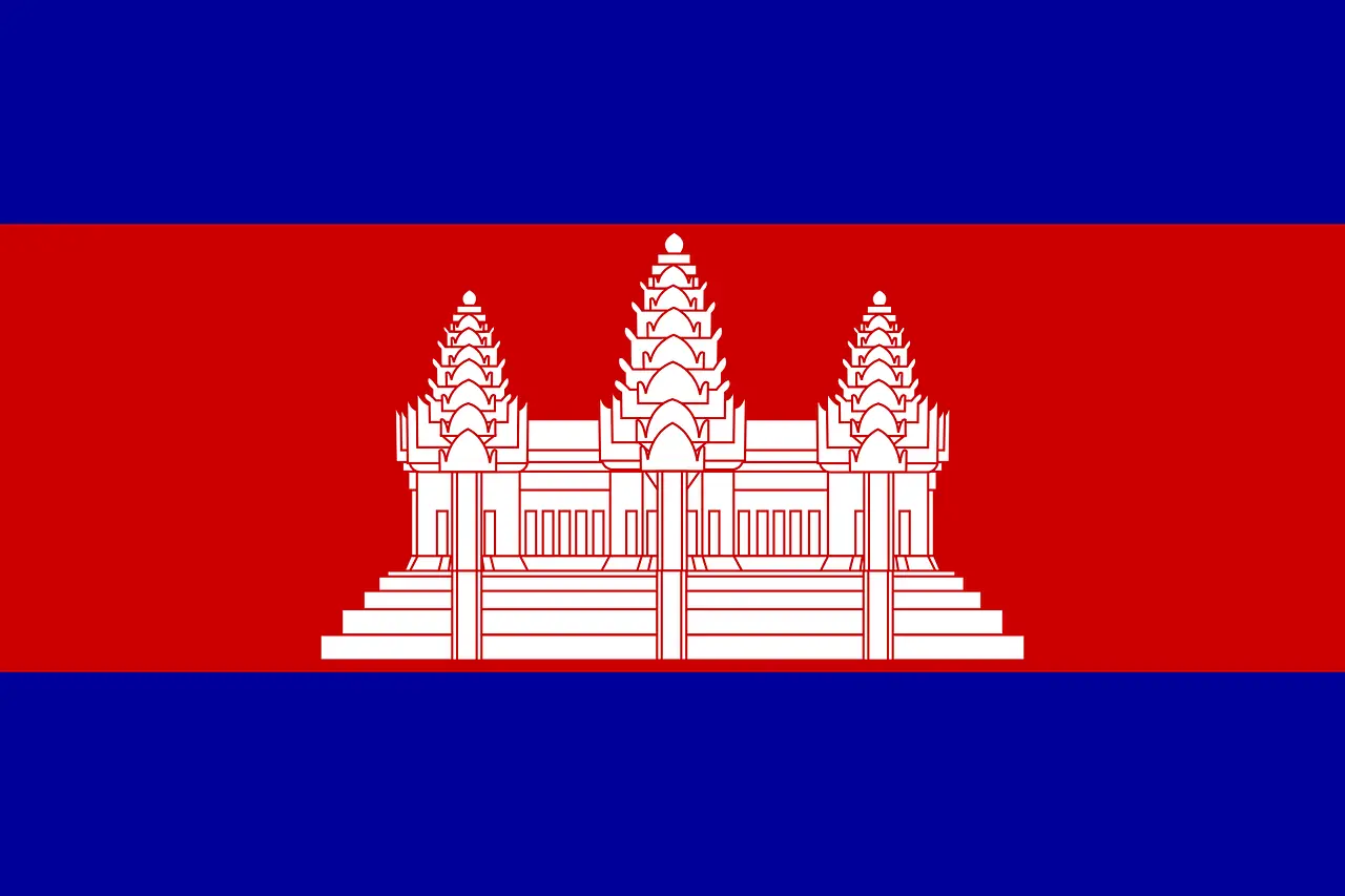 Cambodian flag