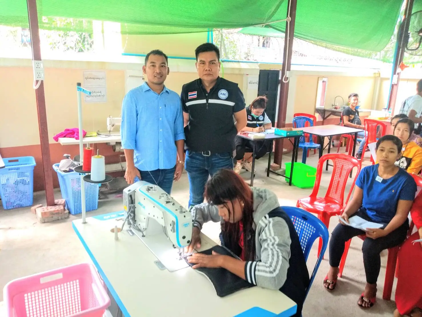 Selecting skilled MOU workers in Myanmar
